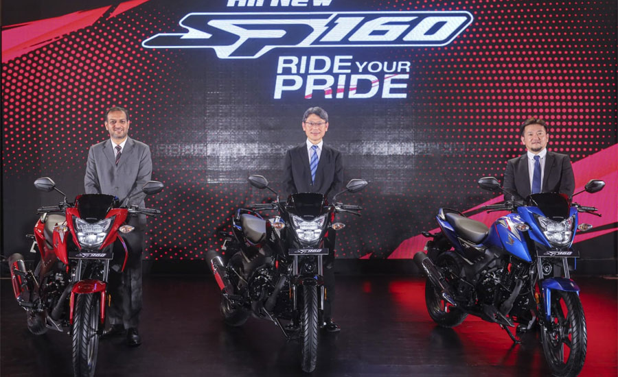 বাজারে এলো পিজিএম-এফআই প্রযুক্তির নতুন হোন্ডা এসপি ১৬০