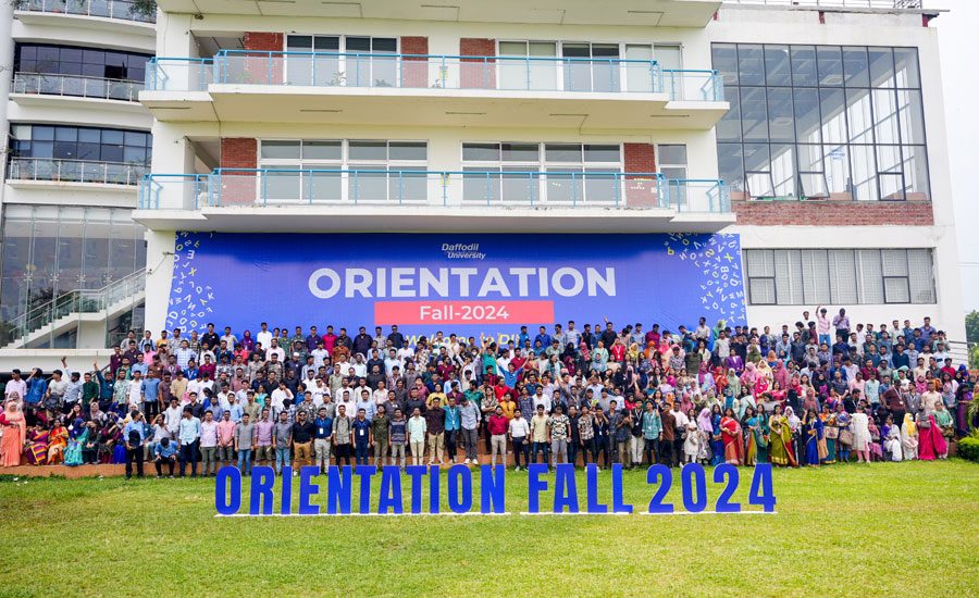 শিক্ষার্থীদের স্বাগত জানাল ড্যাফোডিল ইন্টারন্যাশনাল ইউনিভার্সিটি 