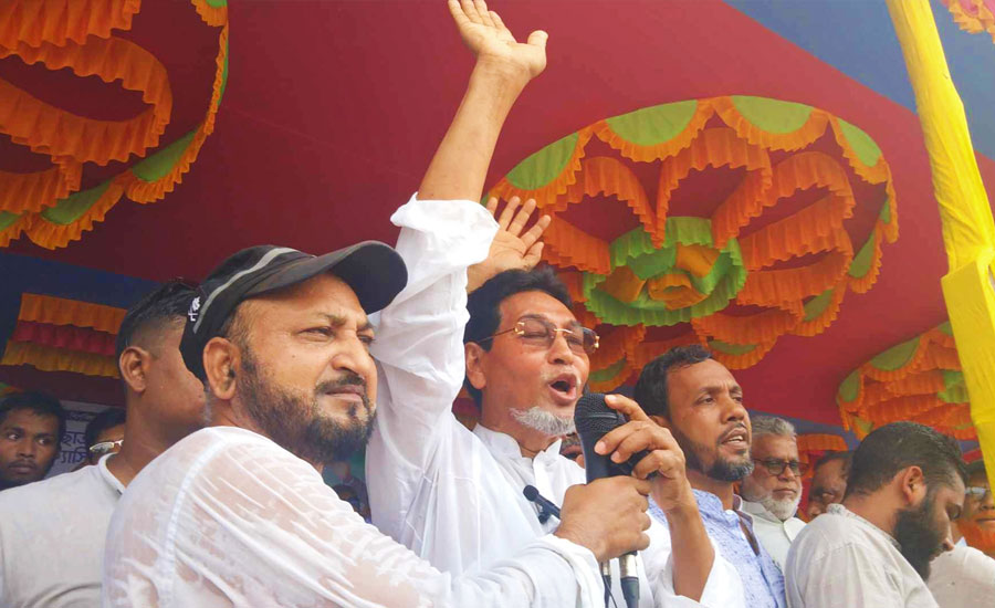 পাথরঘাটায় বিএনপি'র ঐক্য ও সম্প্রীতি সমাবেশ