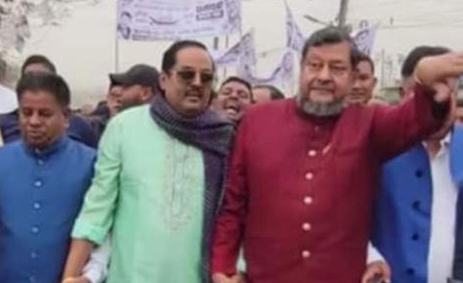 ডিপজলকে গ্রেফতারের দাবিতে বিক্ষোভ মিছিল