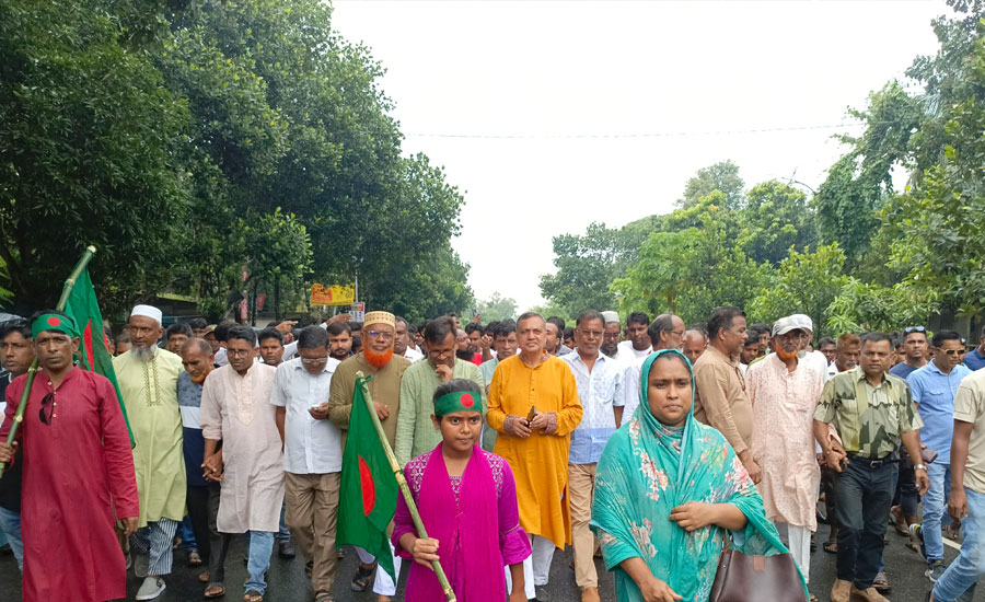 কাজিপুরে সেচ্ছাসেবকদলের ৪৪তম প্রতিষ্ঠাবার্ষিকী পালিত