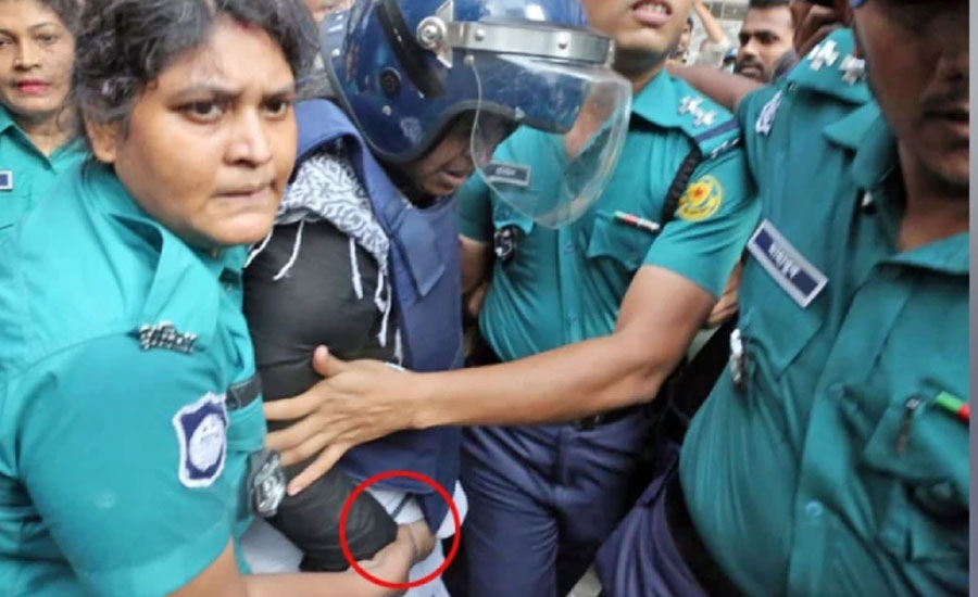 যে কারণে হাতকড়া পরানো হলো না দীপু মনিকে