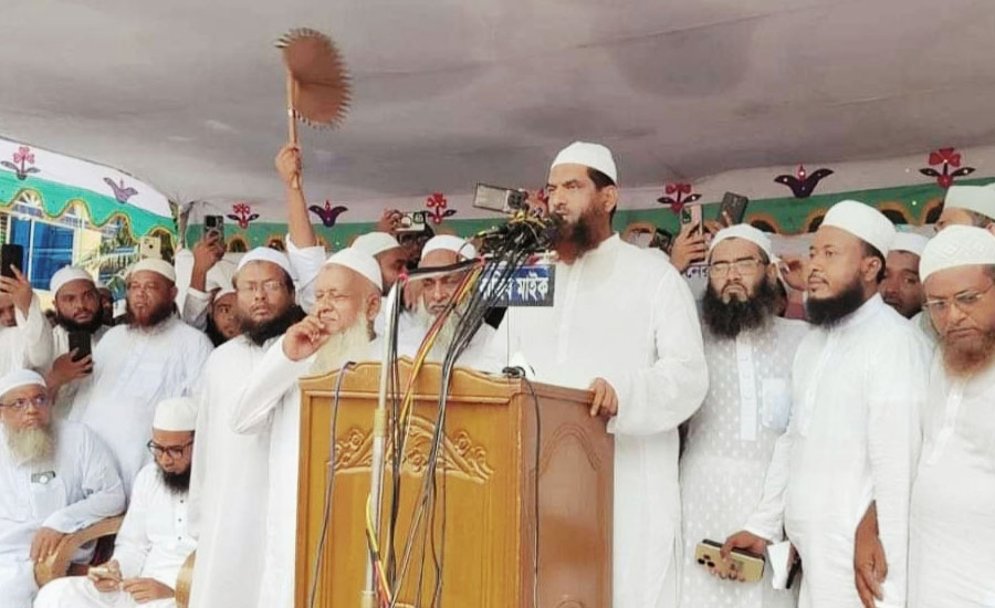 সোনারগাঁয়ে এসে যা বললেন আল্লামা মুফতি মামুনুল হক