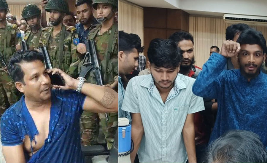 সমন্বয়ক পরিচয়ে চাঁদা দাবির অভিযোগ, সেনাবাহিনীর হাতে সোপর্দ