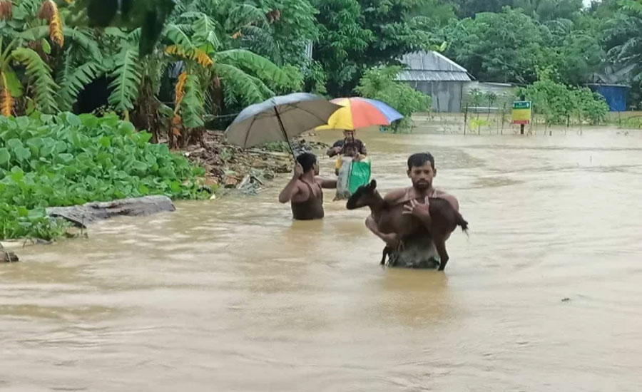 ৭২ ঘণ্টার মধ্যে বন্যা পরিস্থিতি স্বাভাবিক হওয়ার আভাস  