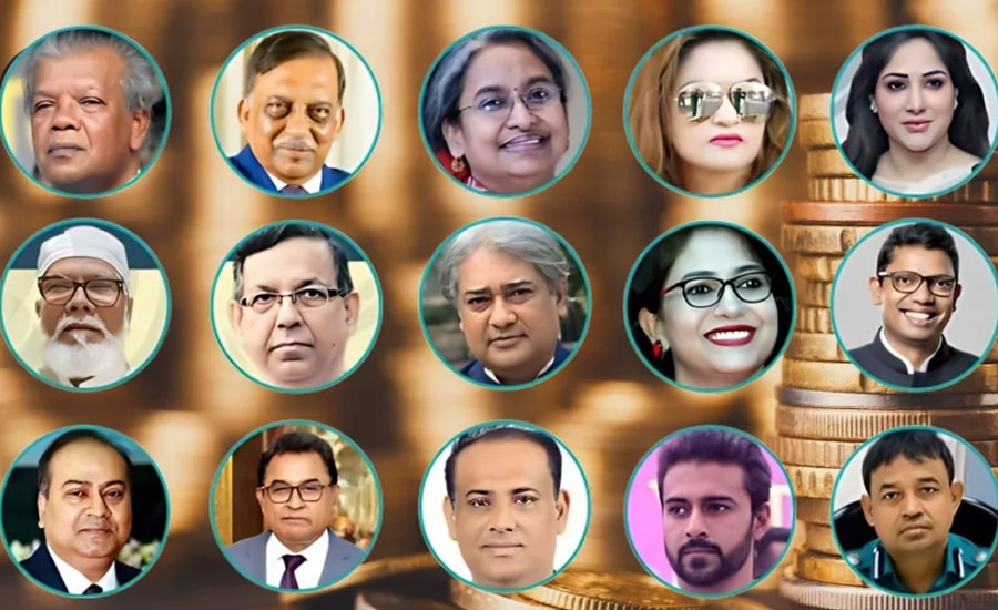 মন্ত্রী-এমপি-ব্যবসায়ীসহ শতাধিক ব্যক্তির ব্যাংক হিসাব জব্দ