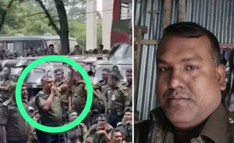আনসার বিশৃঙ্খলার নেতৃত্বে স্বেচ্ছাসেবক লীগ নেতা কাদের