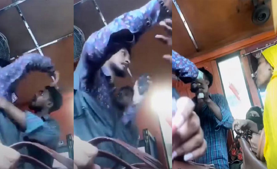 সহ-সমন্বয়ক পরিচয়ে হেলপারকে মারধর করা সেই যুবক ছাত্রলীগ কর্মী