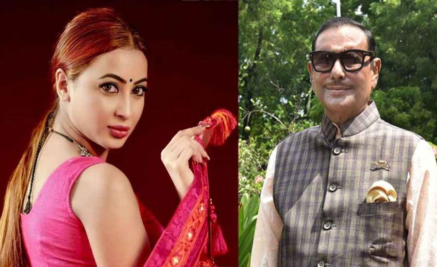 ওবায়দুল কাদেরকে ঘুম পাড়ানোর বিষয়ে যা বললেন নায়িকা মিতু
