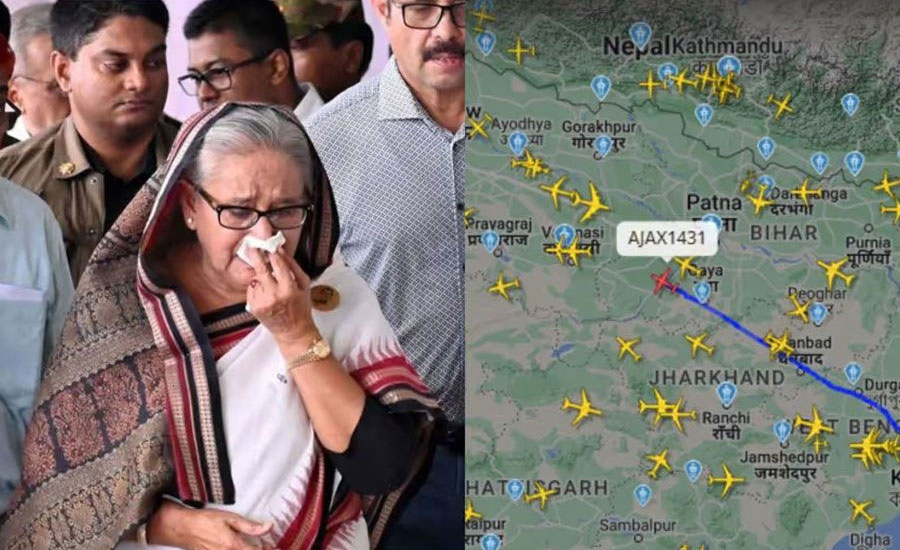হাসিনার ফ্লাইট যেভাবে রাডারের বাইরে রাখা হয়েছিল