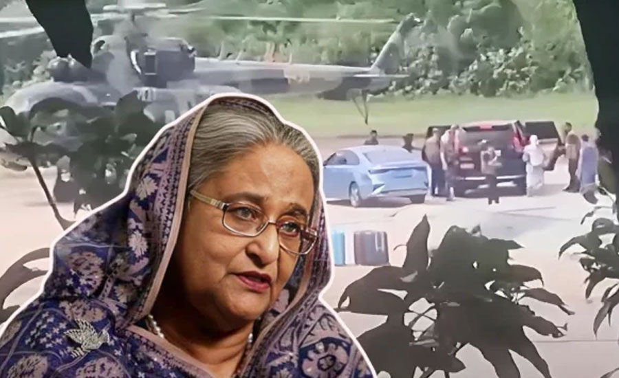 শেখ হাসিনাকে বহনকারী ফ্লাইট যেভাবে যে রুটে ভারতে গিয়েছিল