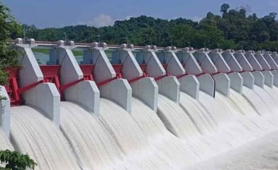 ফের খুলে দেওয়া হলো কাপ্তাই বাঁধের ১৬টি জলকপাট