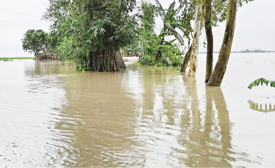 রংপুরে আকস্মিক বন্যা, দিশেহারা পানিবন্দি লক্ষাধিক মানুষ
