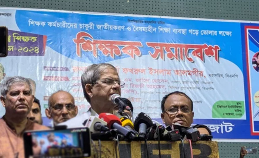 আবার ‘মাইনাস টু’ দেখতে চাই না : মির্জা ফখরুল