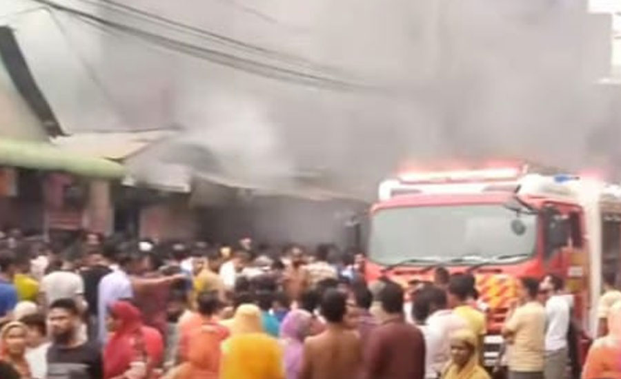 গাজীপুরে ২২দোকান ও ১৩ বসতঘর পুরে বশ্মিভূত