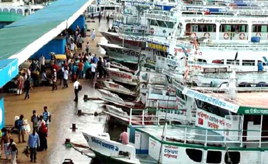 ঘূর্ণিঝড় ‘দানা’ প্রভাবে বরিশালের অভ্যন্তরীণ রুটে লঞ্চ চলাচল বন্ধ