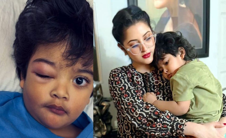 দুর্ঘটনার কবলে পরীমনির ছেলে, হাসপাতালে ভর্তি