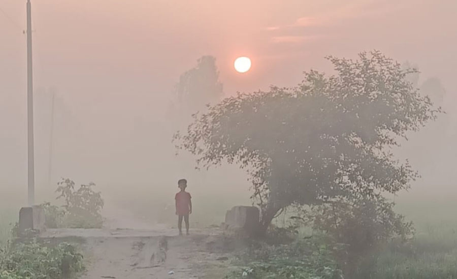 ঠাকুরগাঁও‌য়ে হেমন্তে শীতের আগমনী বার্তা, রাতে গাড়ির দৃষ্টিসীমা ৮ মিটারের কম