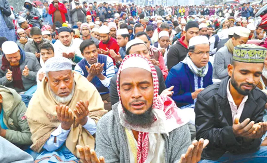 আখেরি মোনাজাতের মাধ্যমে শেষ হলো জোড় ইজতেমা