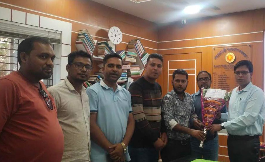 মাধবপুর উপজেলা প্রেসক্লাব এর নেতৃবৃন্দের সাথে নবাগত উপজেলা নির্বাহী কর্মকর্তা'র মতবিনিময় 