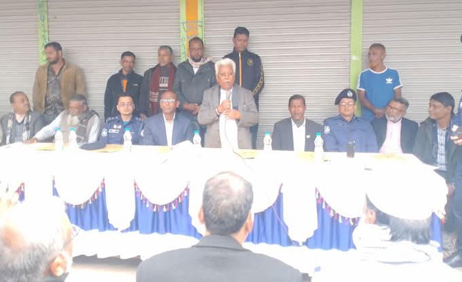 বরিশাল উজিরপুর পথসভায়- বিএনপি নেতা এস সরফুদ্দীন আহমেদ সান্টুর অংশগ্রহণ