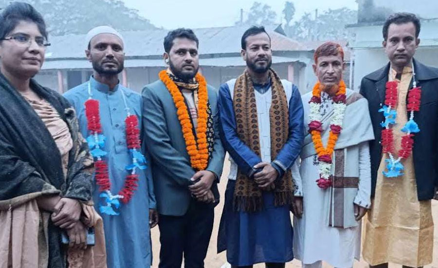 সভাপতি ছায়েদুর, সাধারন সম্পাদক-সুমন,কোষাধক্ষ্য সাংবাদিক হামিদুর