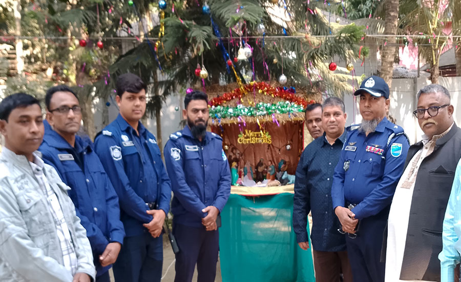 মানিকগঞ্জের শিবালয় নানা আয়োজন বড়দিন পালন 