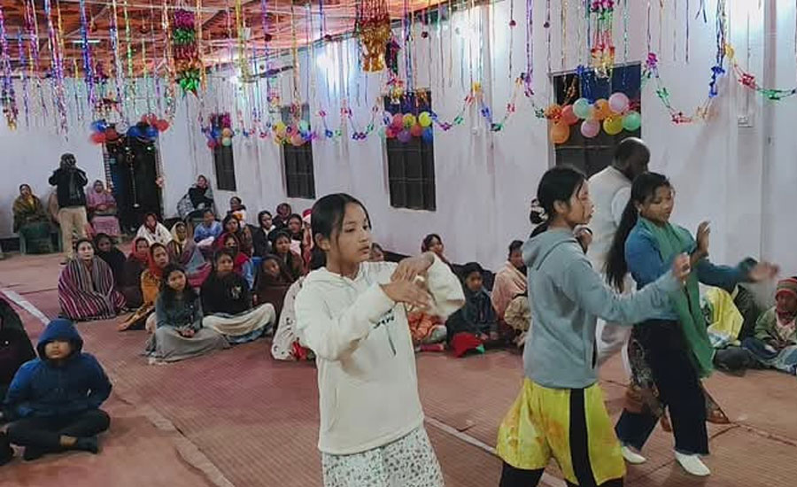 পাহাড়ে নানা আয়োজনে বড়দিনের উৎসব পালন