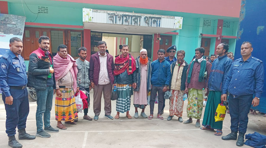 বাগমারায় আওয়ামী লীগের ১০ নেতা-কর্মীকে কারাগারে প্রেরণ 