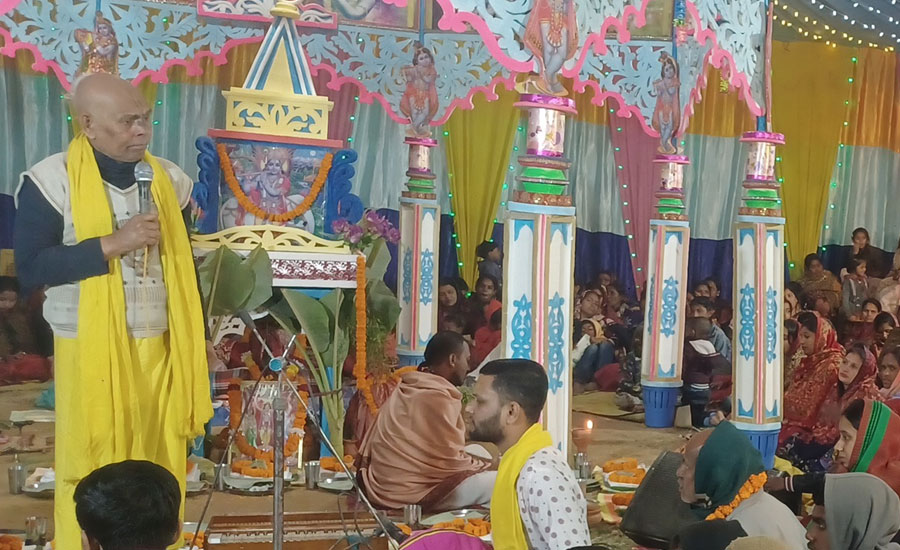 বাঙ্গালহালিয়া আবাসিক হিন্দুপাড়া মা মগদ্বেশ্বরী মাতৃমন্দিরে মহোৎসব  সম্পন্ন