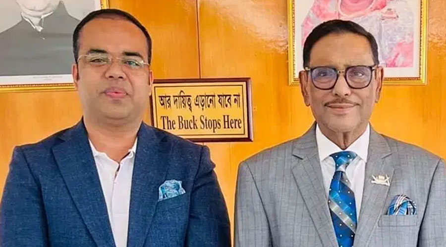 ওবায়দুল কাদেরের ‘পালিত ছেলে’ আসাদুজ্জামান গ্রেপ্তার