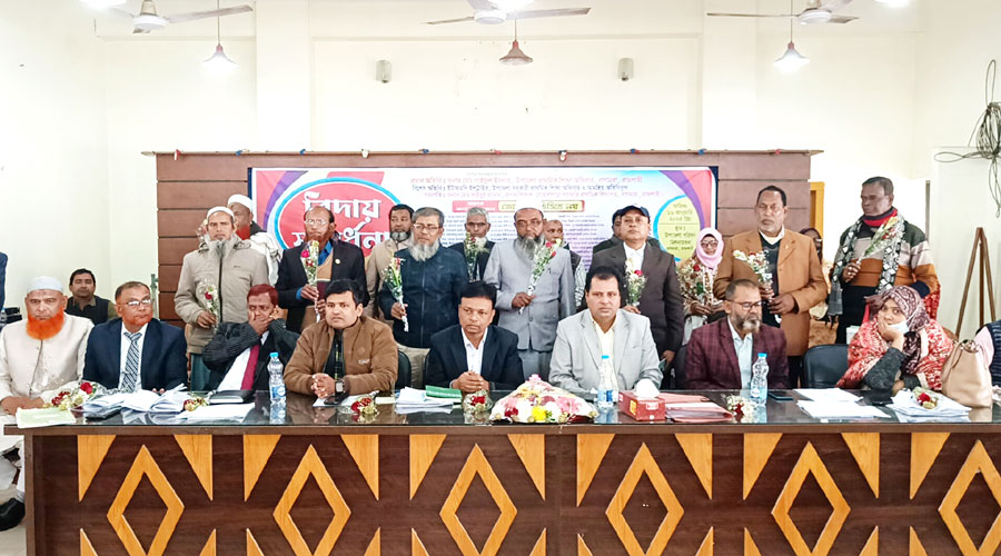 বাগমারায় প্রাথমিকের অবসরপ্রাপ্ত ২৬ প্রধান শিক্ষকের বিদায় সংবর্ধনা 