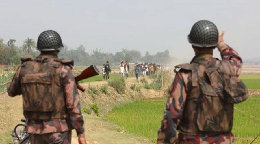 ধাওয়া-পাল্টা ধাওয়ার মধ্যেই সীমান্তে বোমা ছুঁড়ল ভারতীয়রা