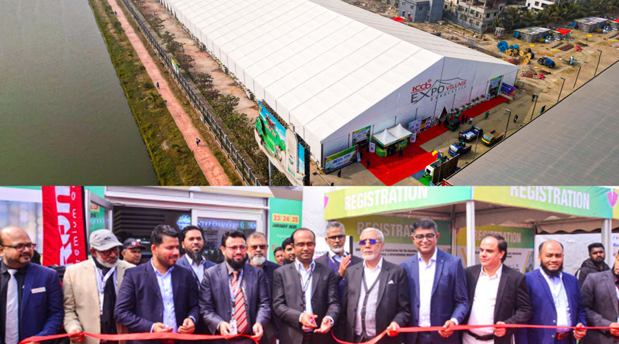 দেশের সর্ববৃহৎ এক্সপো ভিলেজের যাত্রা শুরু