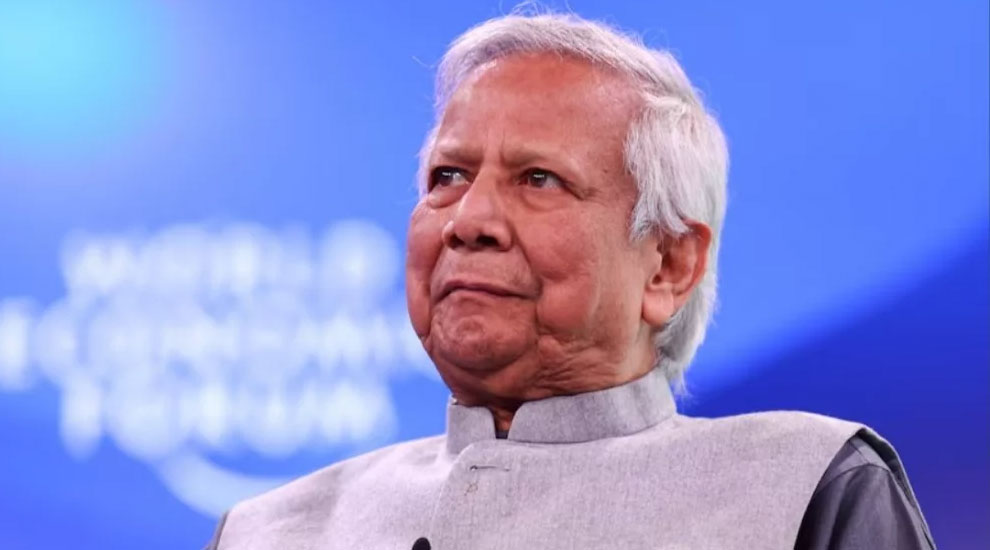 শেখ হাসিনার আমলের উচ্চ প্রবৃদ্ধি ছিল ‘ভুয়া’, রয়টার্সকে ড. ইউনূস