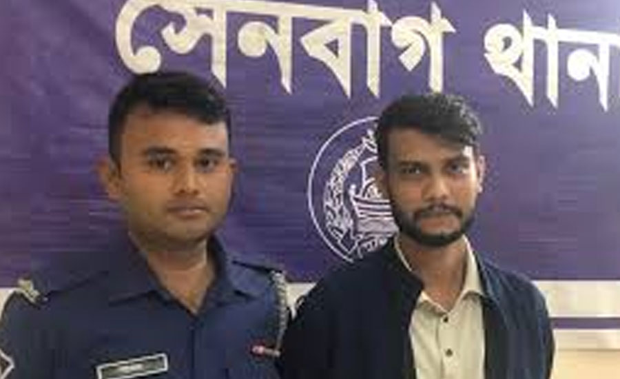 সেনবাগে পিঠা উৎসবে জয় বাংলা শ্লোগান যুবলীগের প্রচার সম্পাদক  গ্রেফতার