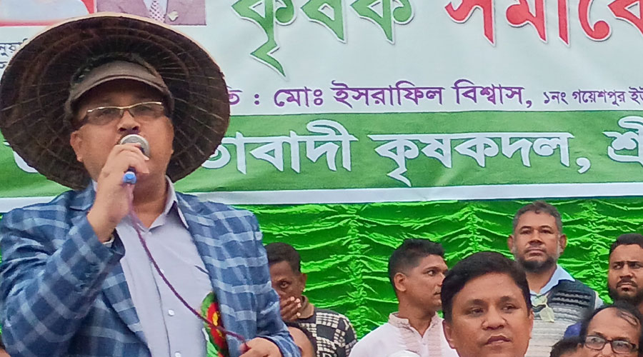 বিএনপি ক্ষমতায় আসলে কৃষকেরা শান্তিতে থাকবে: মনোয়ার হোসেন খাঁনৃৃৃ