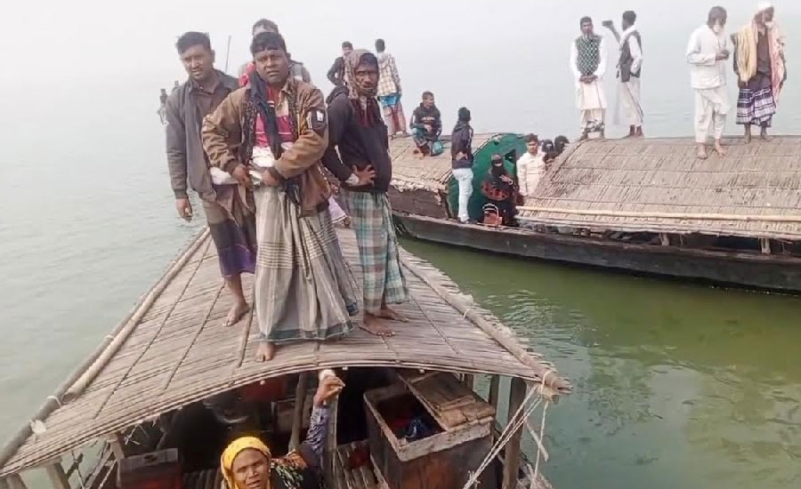 চিলমারীর ব্রহ্মপুত্র নদের পুলিশের সামনে আবারও নৌ-ডাকাতি