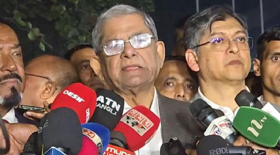 ডিসেম্বরের মধ্যে নির্বাচন দেওয়ার জন্য কাজ করছে সরকার: মির্জা ফখরুল 