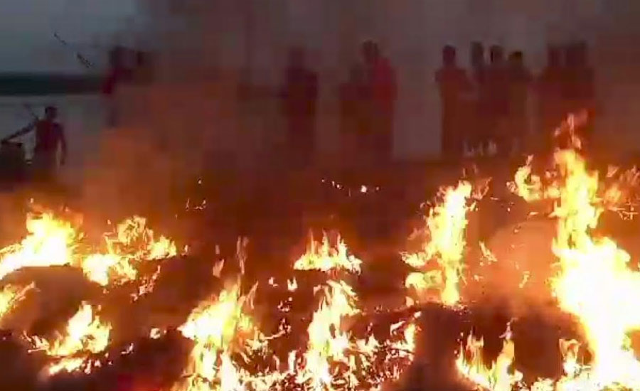 রাঙ্গাবালীতে ৬০লাখ টাকার অবৈধ জাল জব্দ