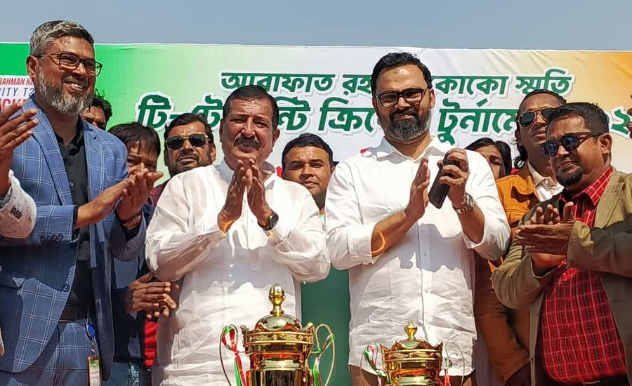জিয়া আন্তঃ থানা ফুটবল টুর্নামেন্টের গুলশান ও হাতিরঝিল থানার মধ্যকার খেলা ২-২ গোলে ড্র 