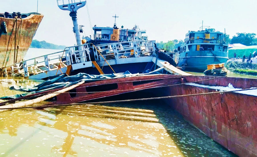 যে সকল কারণে ভৈরব নদে প্রতিনিয়ত ডুবছে পণ্যবাহী জাহাজ