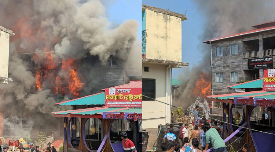 ভয়াবহ অগ্নিকাণ্ডে জ্বলছে সাজেক, নিয়ন্ত্রণে সেনাবাহিনী-ফায়ার সার্ভিস