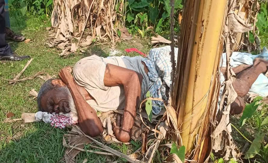 মঠবাড়িয়ায় অজ্ঞাতনামা বৃদ্ধের লাশ উদ্ধার