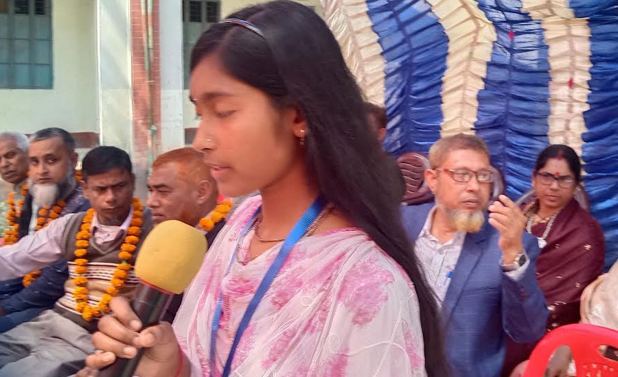 করজগ্রাম উচ্চ বিদ্যালয়ে এসএসসি পরীক্ষার্থীদের বিদায় অনুষ্ঠান অনুষ্ঠিত