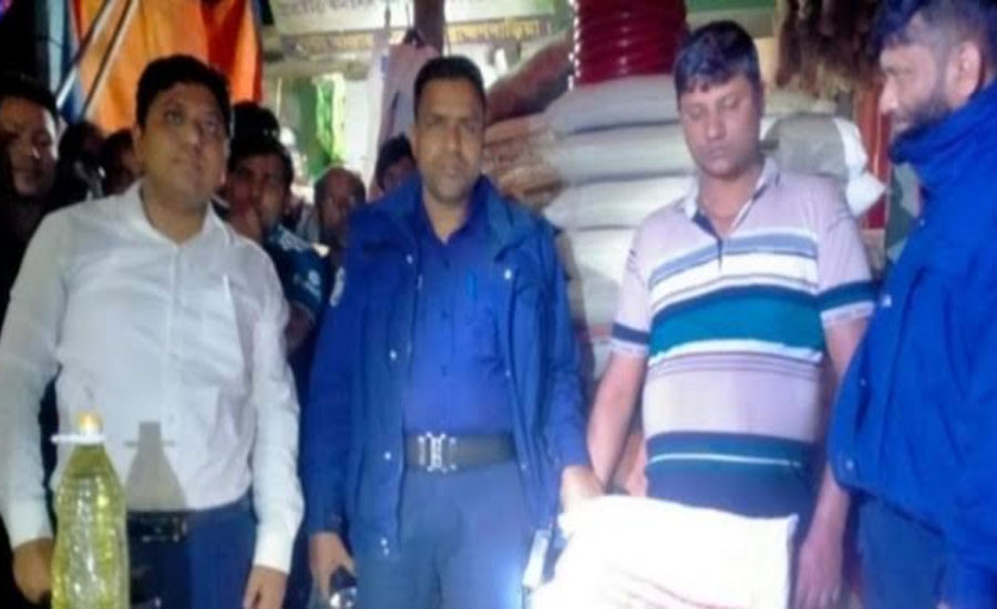 সরাইলে টিসিবি পণ্য সয়াবিন তেল মজুদ রাখায় কারাদণ্ড 
