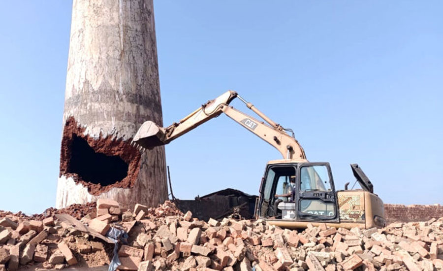 শেরপুরে অবৈধ ২টি ইটভাটাকে ৫ লাখ টাকা জরিমানা