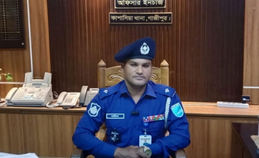 কাপাসিয়া থানার নতুন ওসি মুহম্মদ আবদুল বারিক
