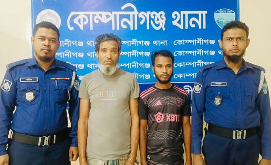 নোয়াখালীতে দুই ডাকাত সদস্য গ্রেফতার
