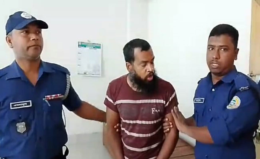 পিরোজপুরে চাঁদাবাজির অভিযোগে গ্রেফতার -১ 
